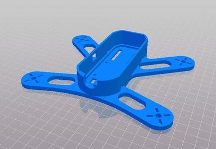 180 class quadcopter frame