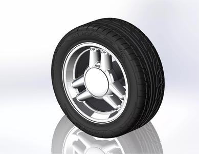 Wheels for scale model of Mk4 1995