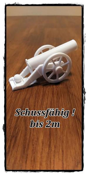 Cannon, gun, capable of shooting