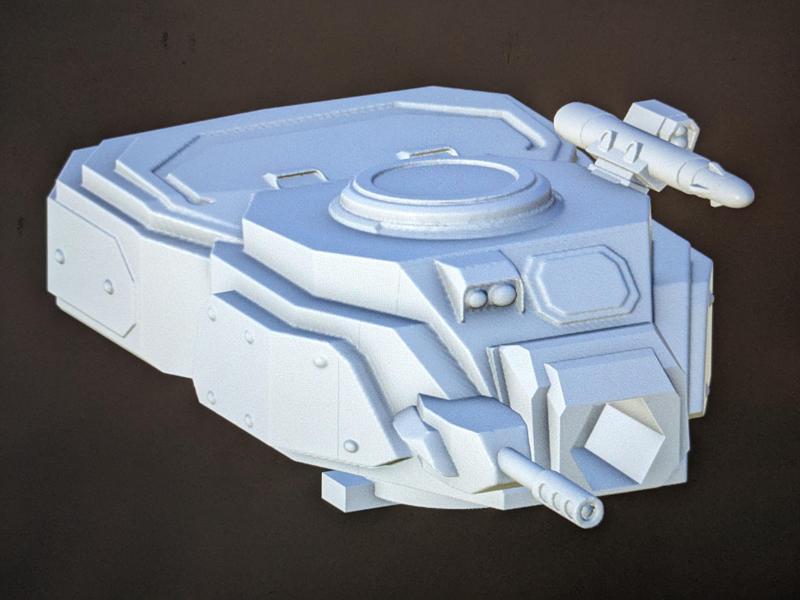 Alternate Battle Tank Turret & Guns