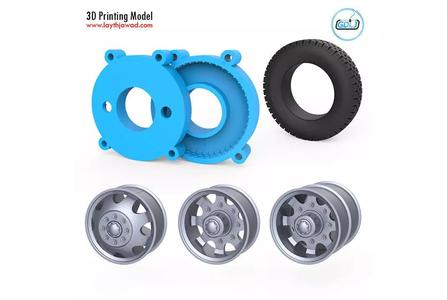 Truck Tire Mold With 3 Wheels