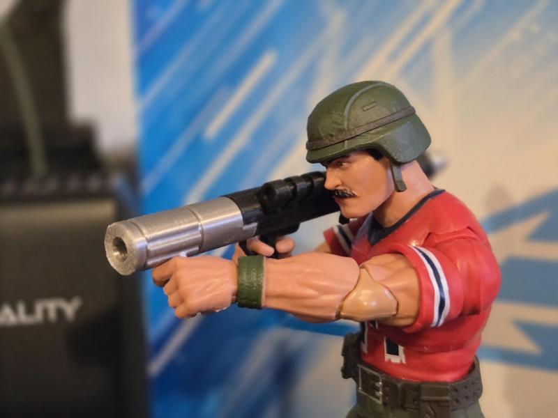 Bazooka's Bazooka 6" Classified Scale Sunbow Cartoon GI Joe