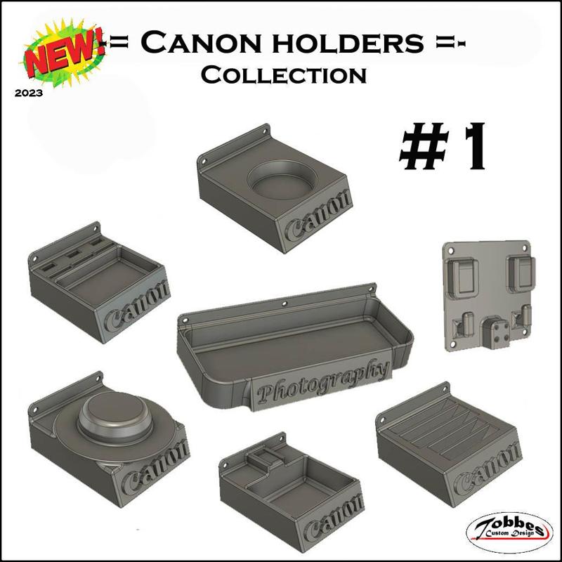 Canon Lens Holder Collection #1