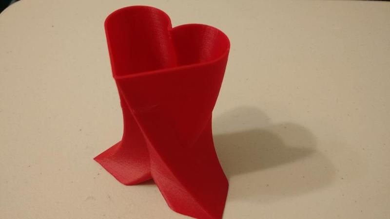 Joined Hearts Vase