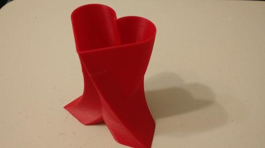 Joined Hearts Vase
