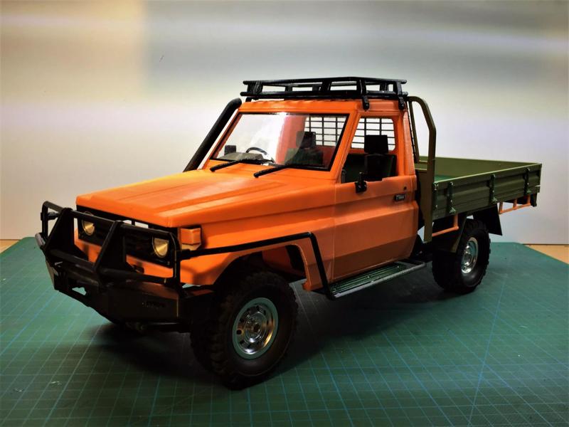 Toyota land cruiser lc75 RC pick up truck  1 to 16  WPL scale