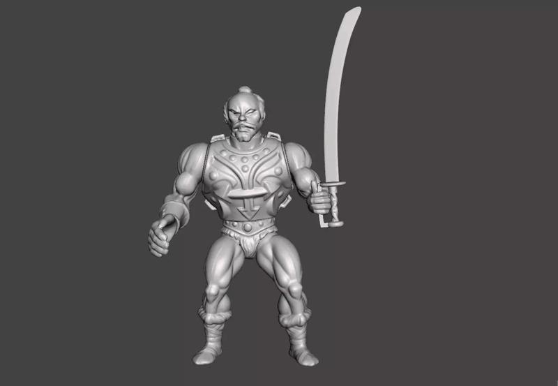 JITSU MOTU VINTAGE ACTION FIGURE COMPLETE