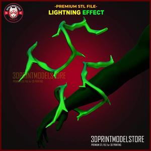 Lightning Effect for Cosplay - Dark Deku Armour My Hero Academia