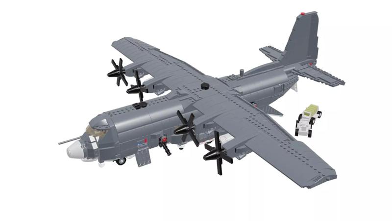 MocBricks3D - Lockheed AC-130
