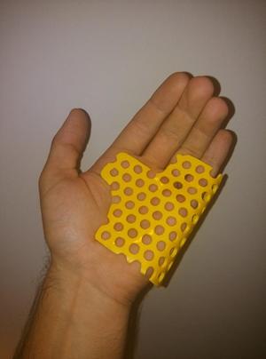 Pinky splint customizable