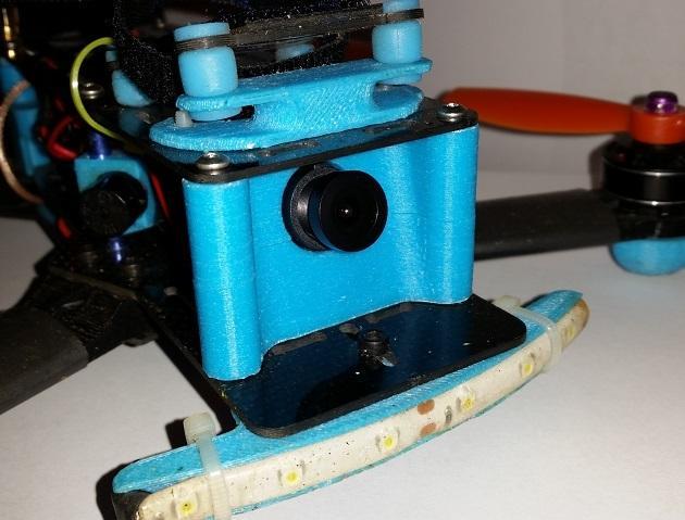 FPV Board Camera 15 Degree Mount (Emax NightHawk 250)