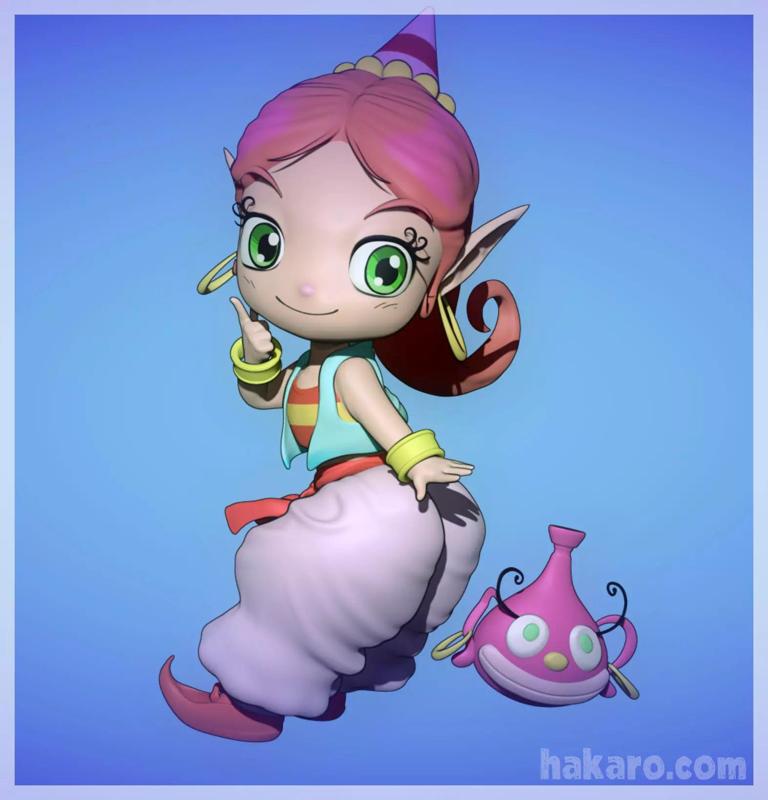 Akubi  Yobarete Tobidete  Akubi Chan Mago Pancione Sbadiglio