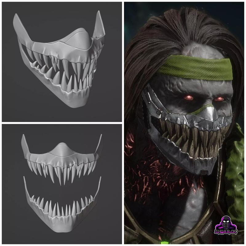 Kabal mask from Mortal Kombat 11 - Dark Dome