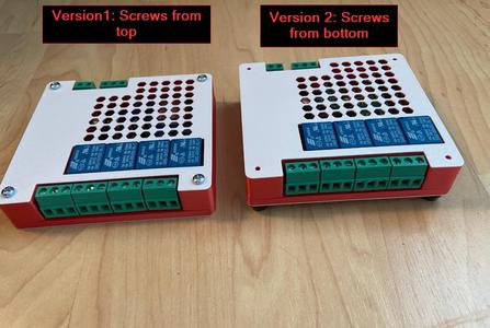 ESP32 / ESP12F 4-Channel Housing ( ESP32_Relay_X4 / ESP12F_Relay_X4)