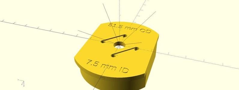 Worlds Best Spool Hub Engraved Slim