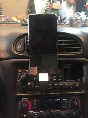 Corvette C5 iPhone 6 Plus mount