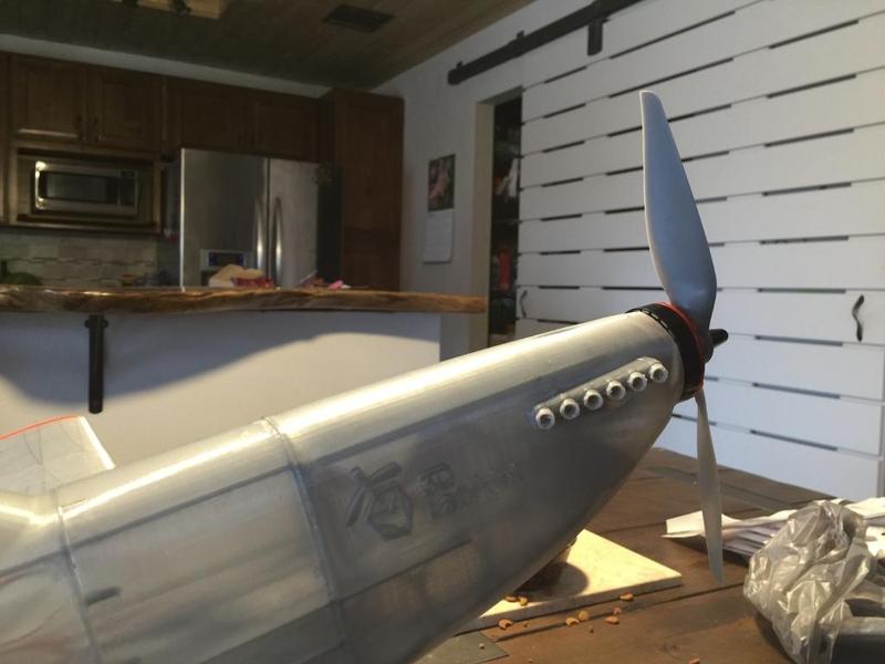 Exhaust for 3Dlabprint P51D mustang