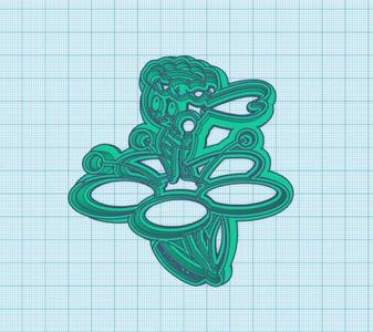 Pokemon: Flabebe Cookie Cutter