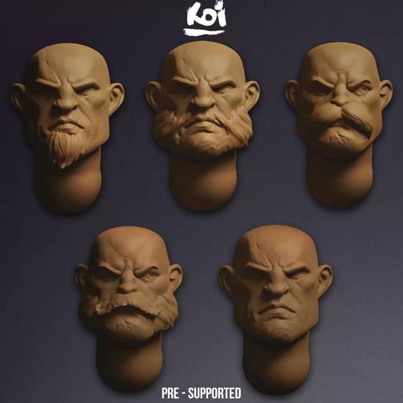 Guildmarch Militia - Veterans Head Set