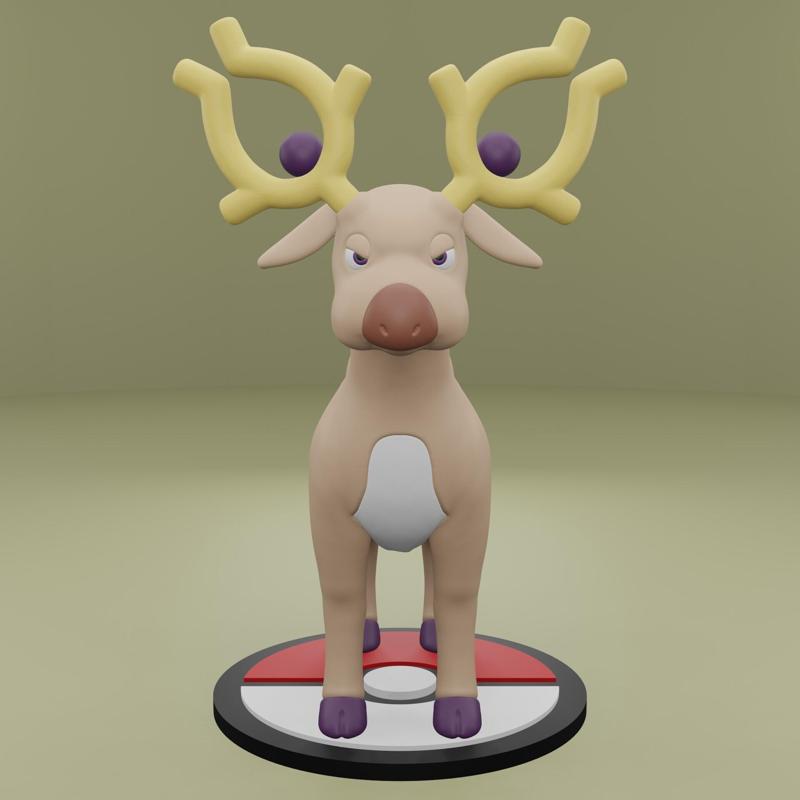 Pokemon No. 234 Stantler
