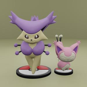 Pokemon No. 300, 301 Skitty, Delcatty