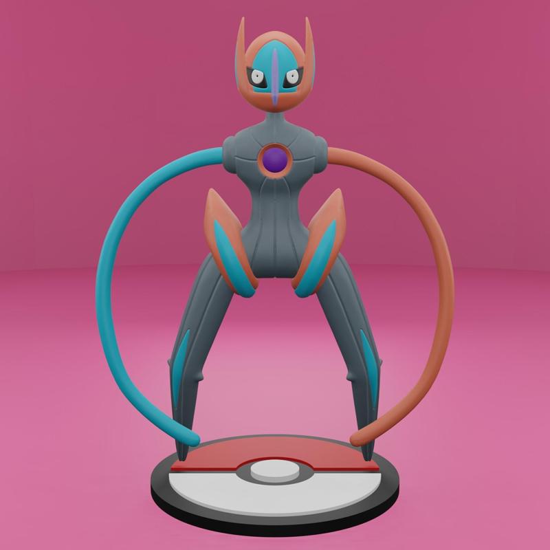 Pokemon No. 386 Deoxys (Speed Forme)