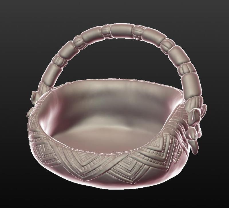 Easter flower basket