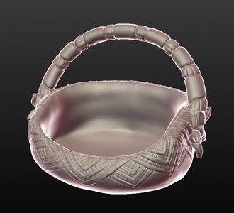 Easter flower basket