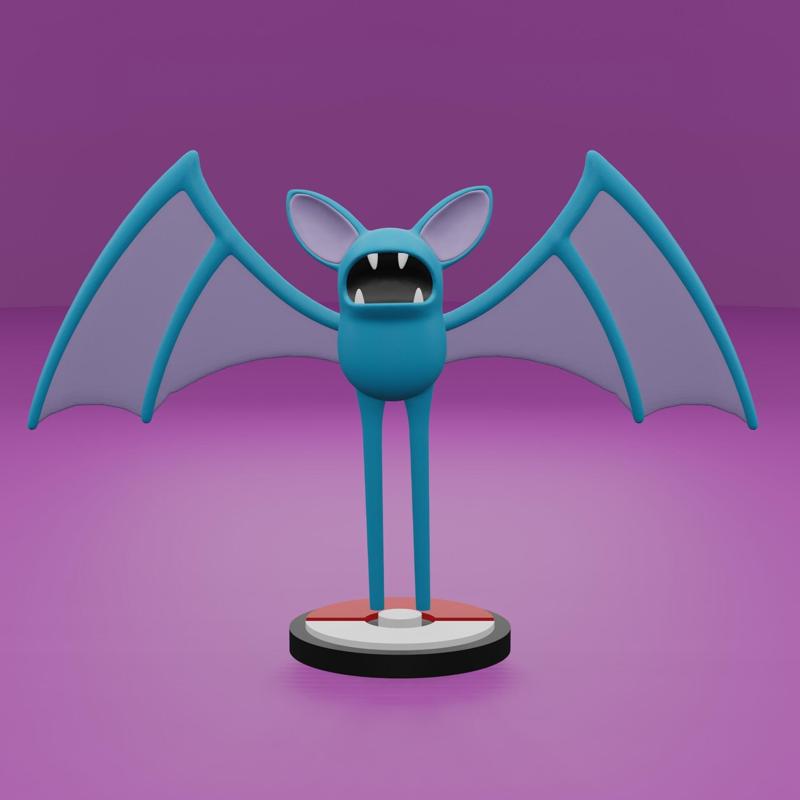 Pokemon No. 041 Zubat