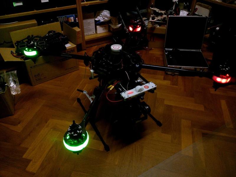 Carbon Core to DJI S800 Legs