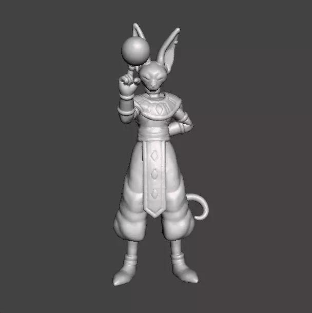 DB BEERUS GOD OF DESTRUCTION MINIATURE MODEL FANTASY GAMES RPG