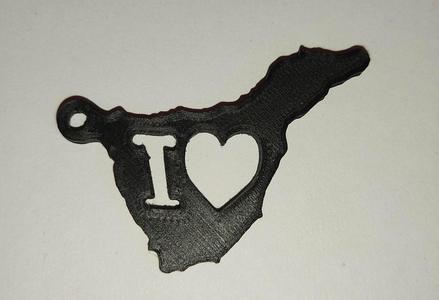 Key ring Tenerife/ Key Chain Tenerif