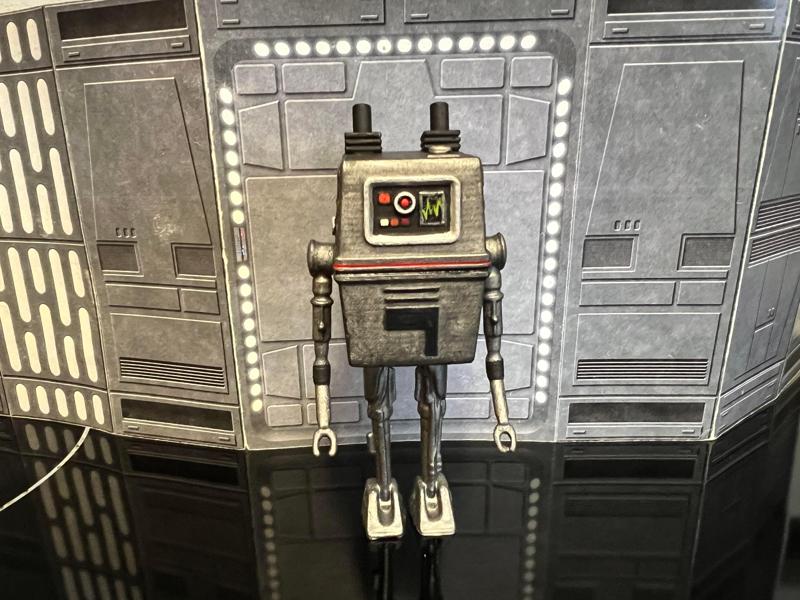 STAR WARS VINTAGE IG-88 GONK DROID,  I-GONK CUSTOM UNPRODUCED KENNER, HASBRO ACTION FIGURE, 3.75", 1/18, 5POA
