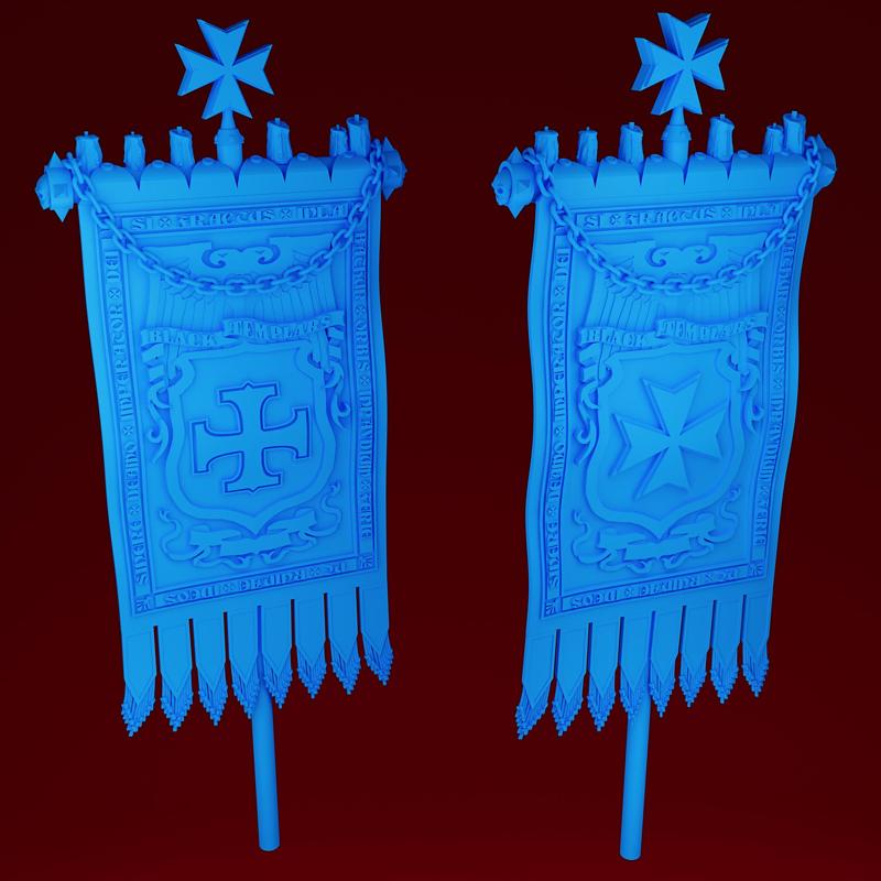 Dark Space Crusaders Banners