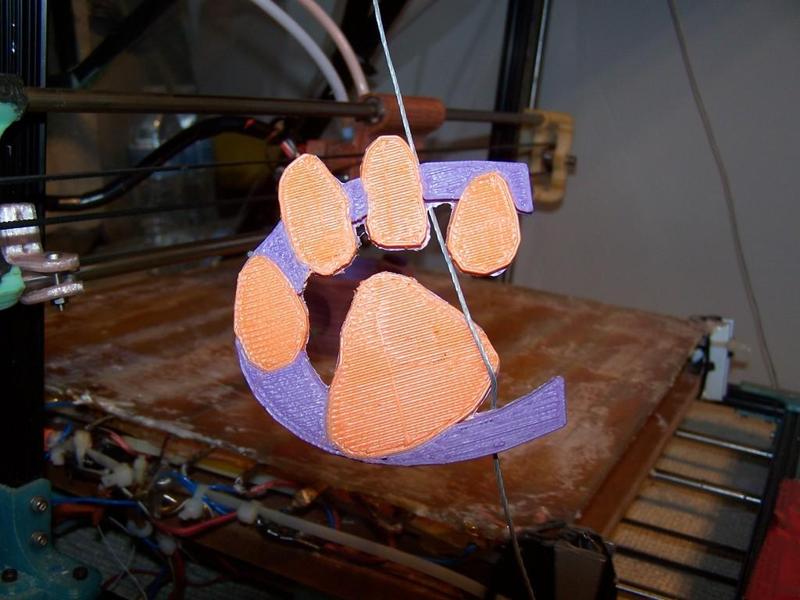 Clemson Tigers Paw.