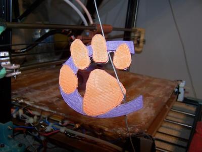 Clemson Tigers Paw.