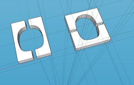 Black and Decker D1000 Drill Mounting Bracket
