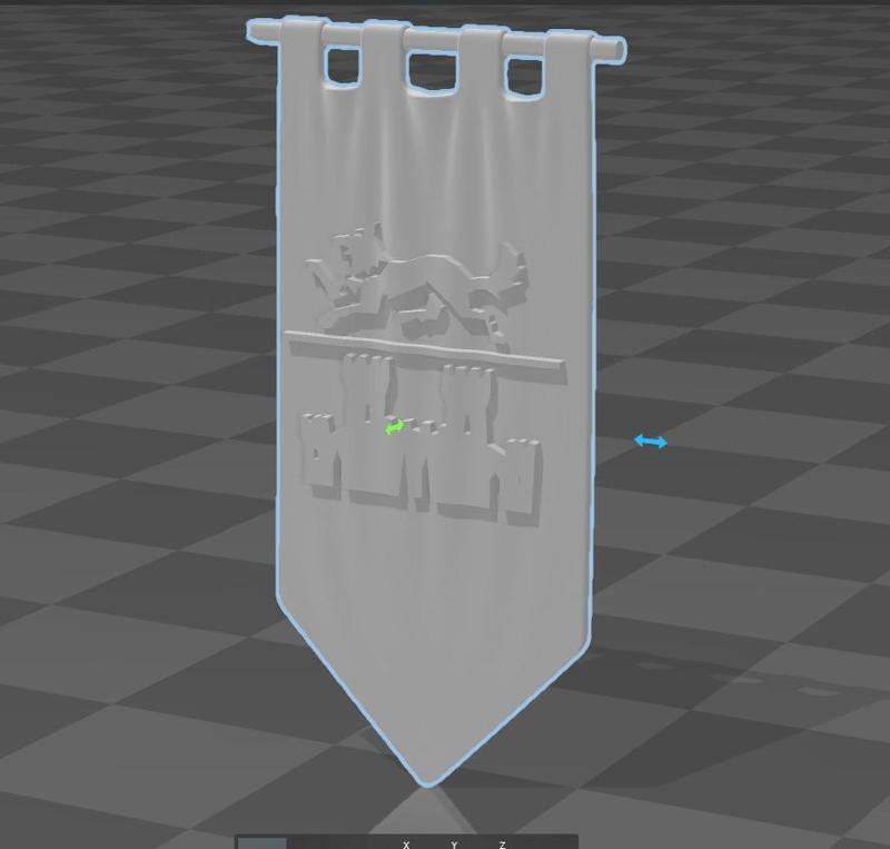 Wolf banner of the middle city