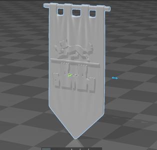 Wolf banner of the middle city