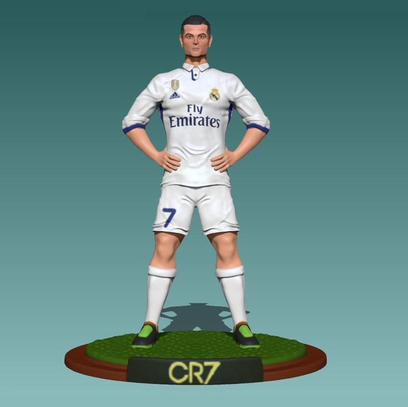 Cristiano ronaldo cr7 from real madrid and portugal figure