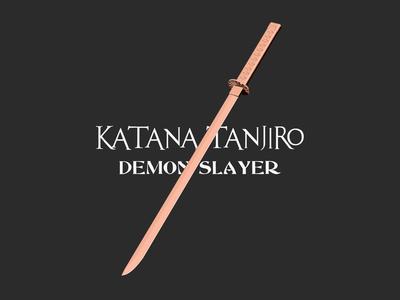 Katana Tanjiro - Demon Slayer 3D Print model