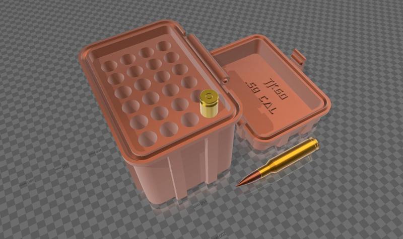 AMMO BOX .50CAL 12,7MM