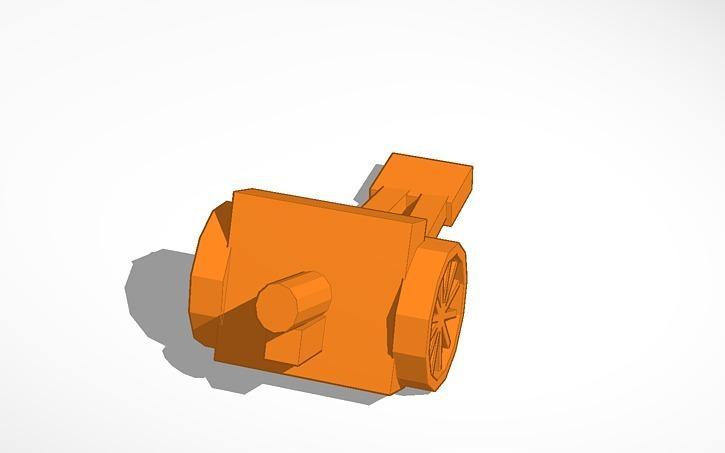 122mm howitzer 1:300 scale