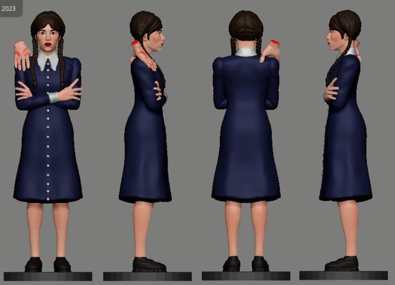 Wednesday Addams - bobblehead