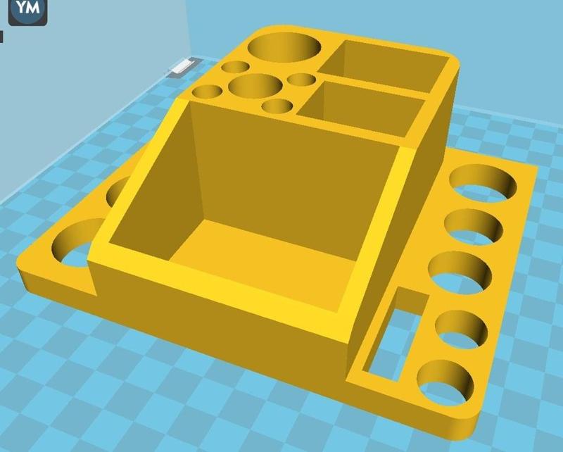 park bike repair tool mount