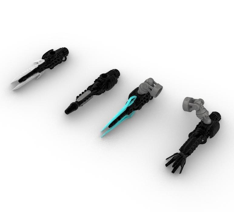 Sicario Assassination Mech Grav Cannons And Blades
