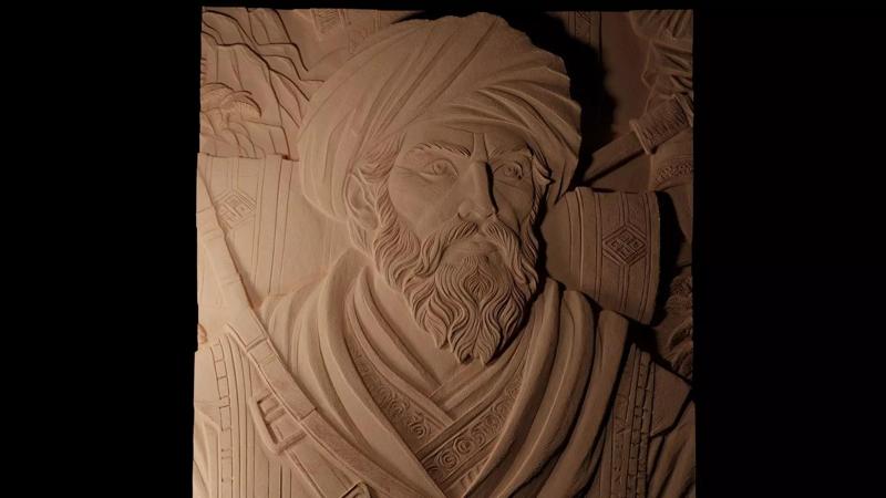 Marco Polo CNC 3d Print High Relief Sand Casting