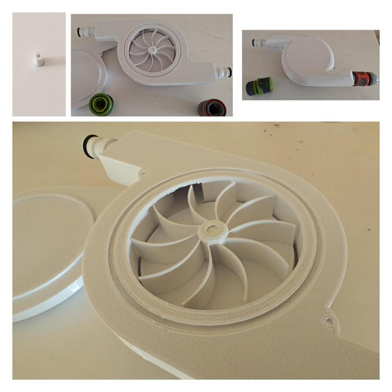 Waterpump & Watergenerator for hose 1/2"