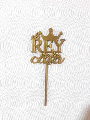 Father's Day Topper - the king of the house