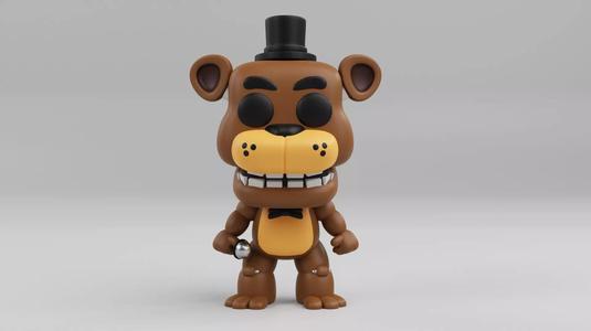 Freddy funko pop from Five Nights at Freddy